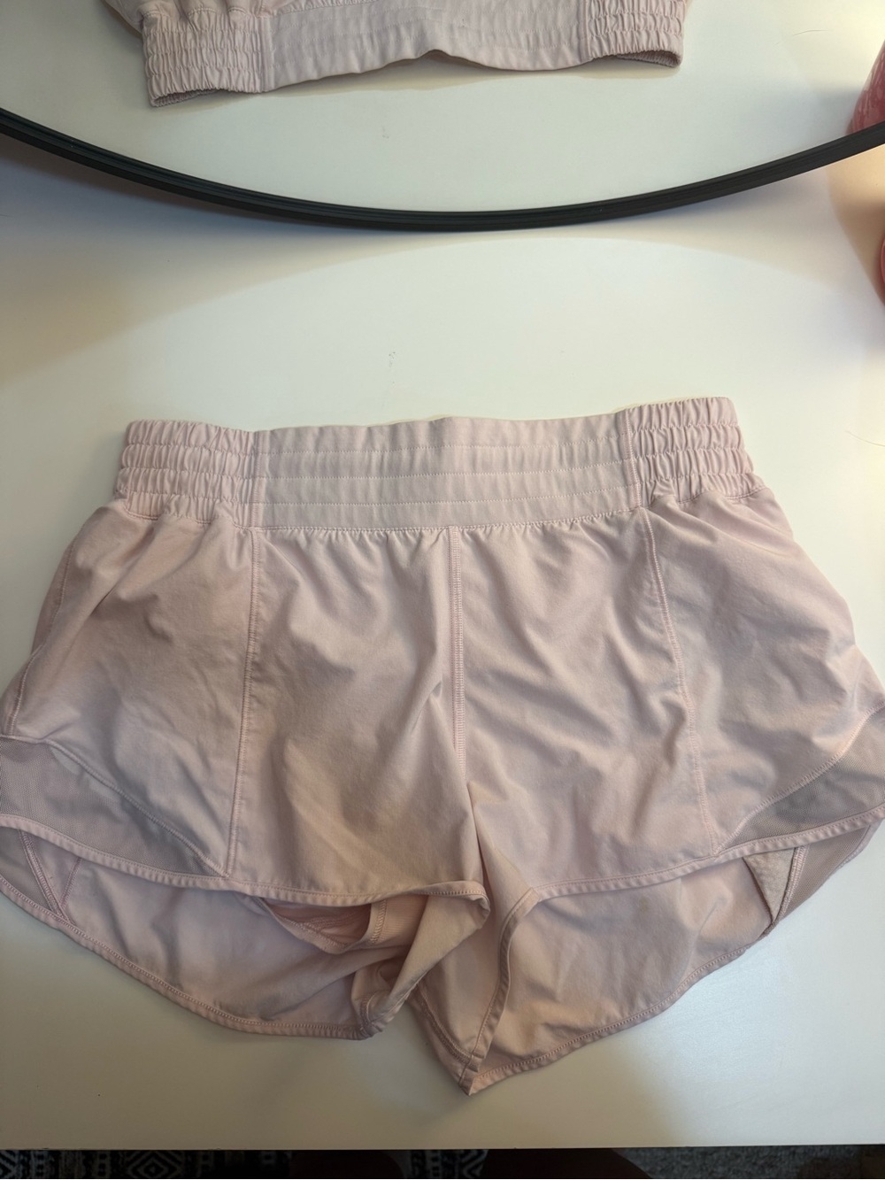 lululemon athletica Light Pink Women's Athletic Shorts